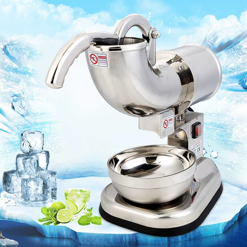 Snow Cone Shaved Ice Machine - Elektrische Sneeuwkegel Machine Ijs Scheerapparaat Crusher