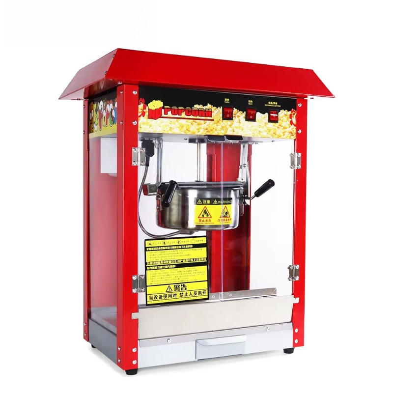 Commercial Popcorn Maker 8Oz - 8OZ Acryl Popcornmachines Automatische Commerciële Popcornmachine