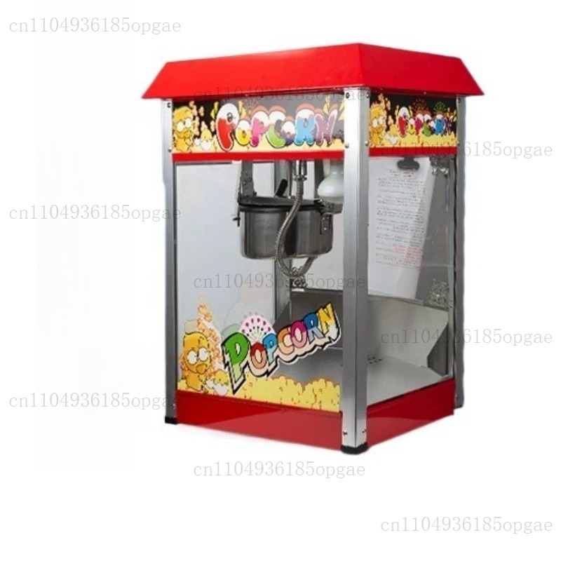 Commercial Popcorn Maker 8Oz - Rode Dak Commerciële Elektrische Popcornmachine, Op