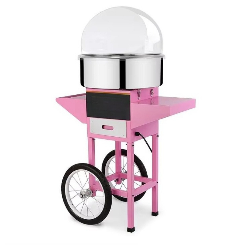Nieuwe suikerspinmachine met k - Commercial Cotton Candy Machine Cart recensie en prijs