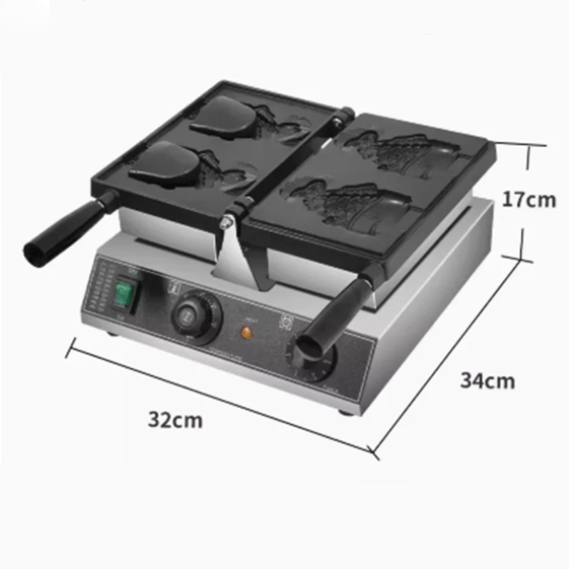 Commerciële Elektrische 2-deli - Commercial Waffle Cone Maker Ice Cream recensie en prijs