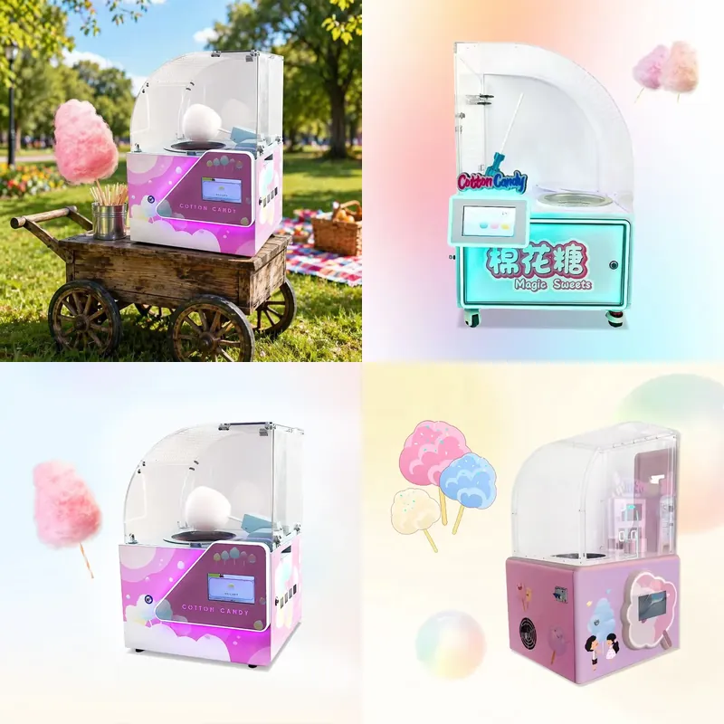 voor automatische suikerspinma - Floss Candy Sugar Spinner Machine recensie en prijs