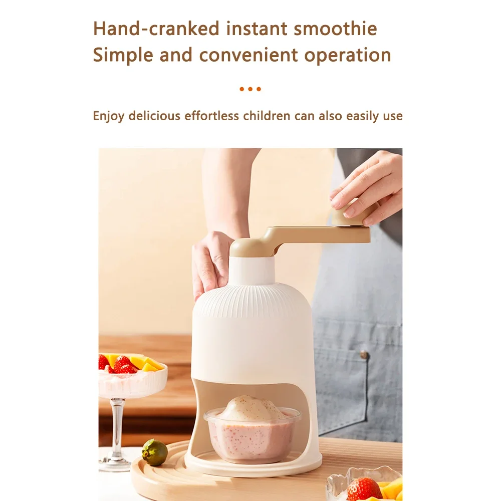Handmatige ijsschaaf en sneeuw - Snow Cone Shaved Ice Machine recensie en prijs