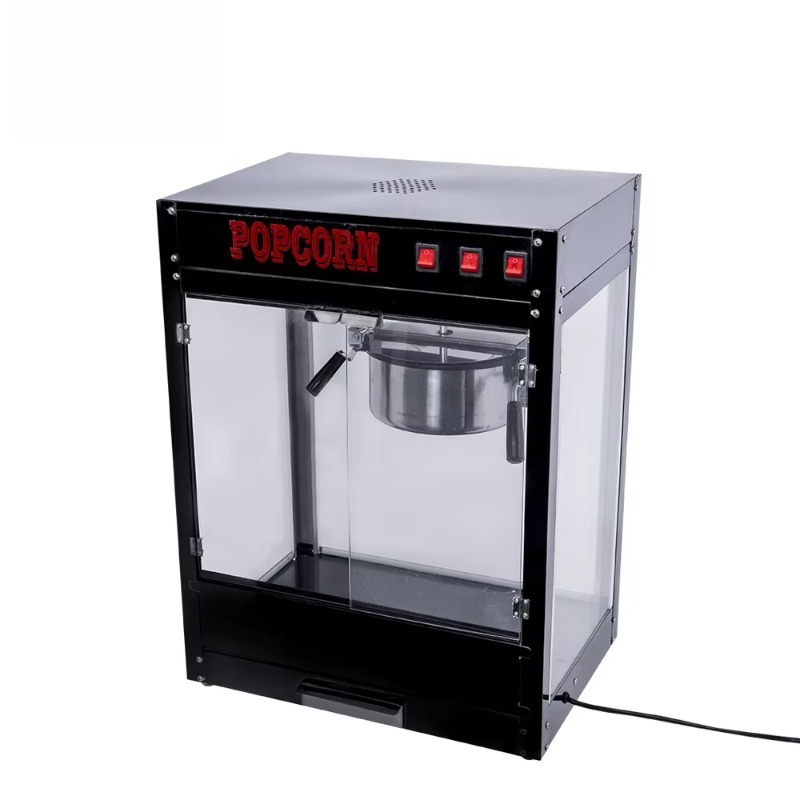 8 oz Bar-stijl kleine zwarte p - Commercial Popcorn Maker 8Oz recensie en prijs