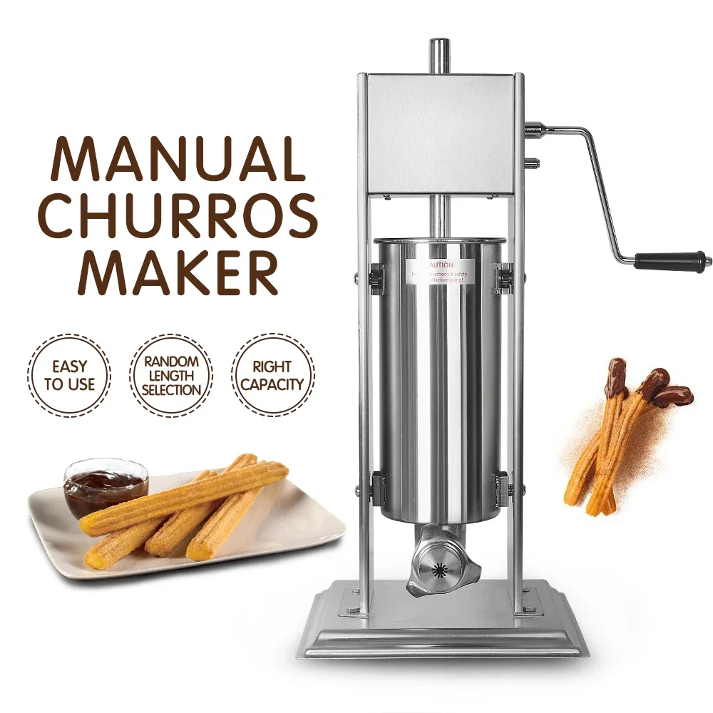 3L/5L Handmatige Churros Maker - Churros Extruder Machine Manual recensie en prijs