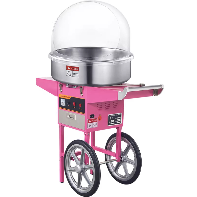 Elektrische Suikergoedmachine  - Commercial Cotton Candy Machine Cart recensie en prijs