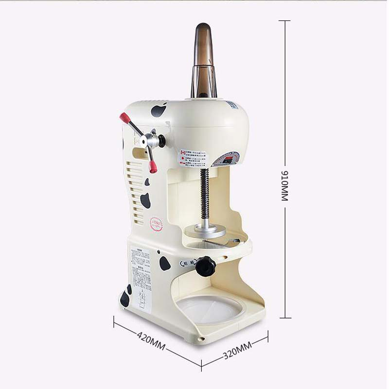 Elektrische sneeuwkegelmachine - Snow Cone Shaved Ice Machine recensie en prijs