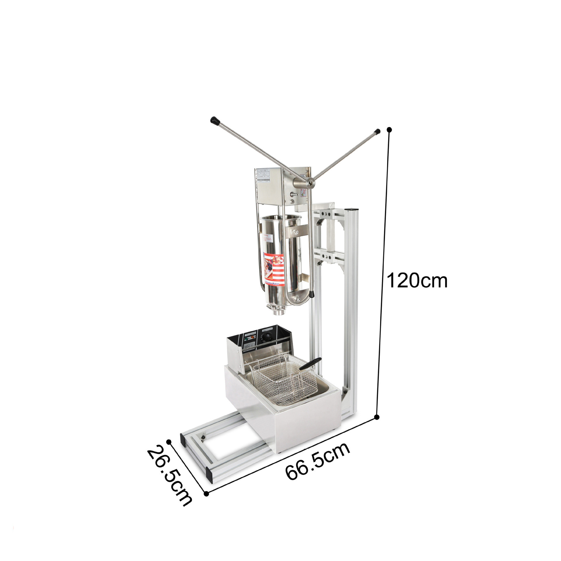 Handpers Handmatige Churros Ma - Churros Extruder Machine Manual recensie en prijs
