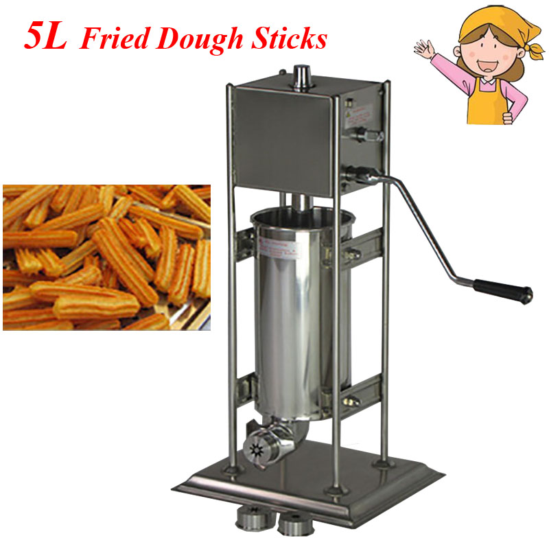 Commerciële elektrische vertic - Churros Extruder Machine Manual recensie en prijs