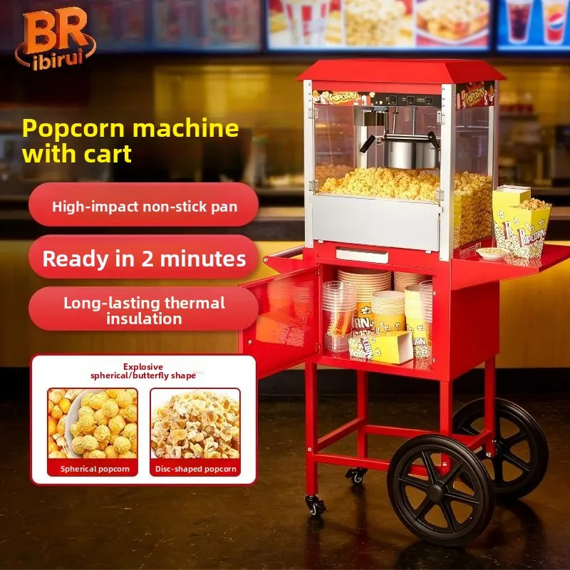 Rode 8 Oz Elektrische Commerci - Commercial Popcorn Maker 8Oz recensie en prijs