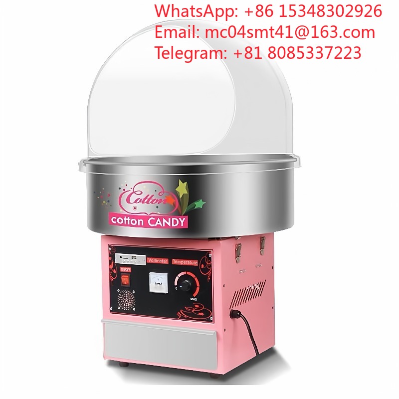 Commerciële Suikerwerpermachin - Cotton Candy Maker With Cover Shield recensie en prijs