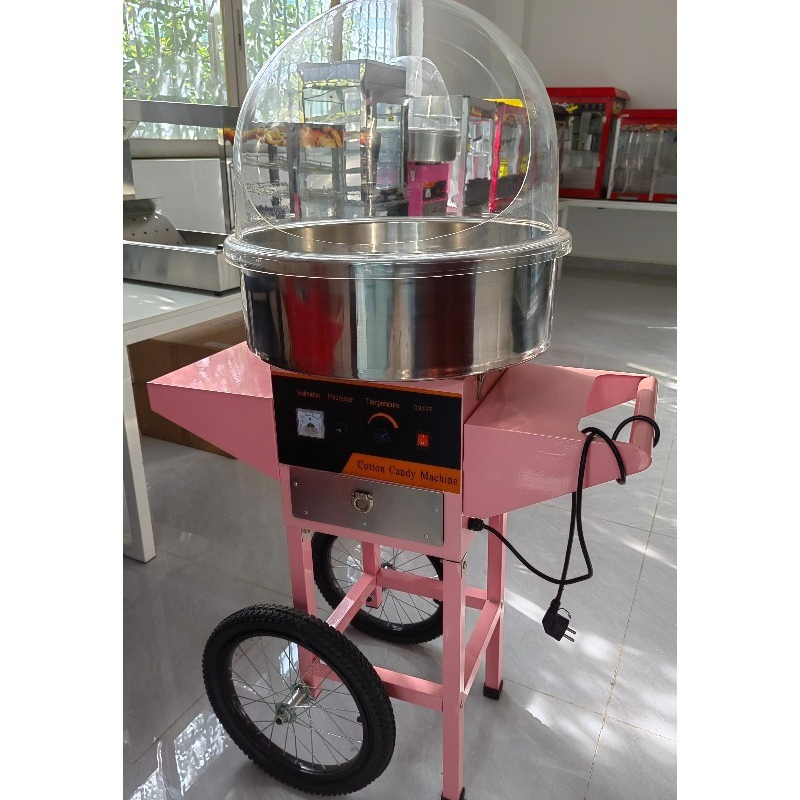 Suikergoedmachine met kar, com - Commercial Cotton Candy Machine Cart recensie en prijs