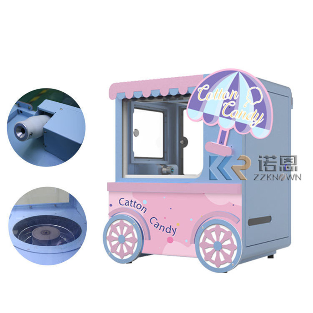 Commerciële automatische suike - Commercial Cotton Candy Machine Cart recensie en prijs