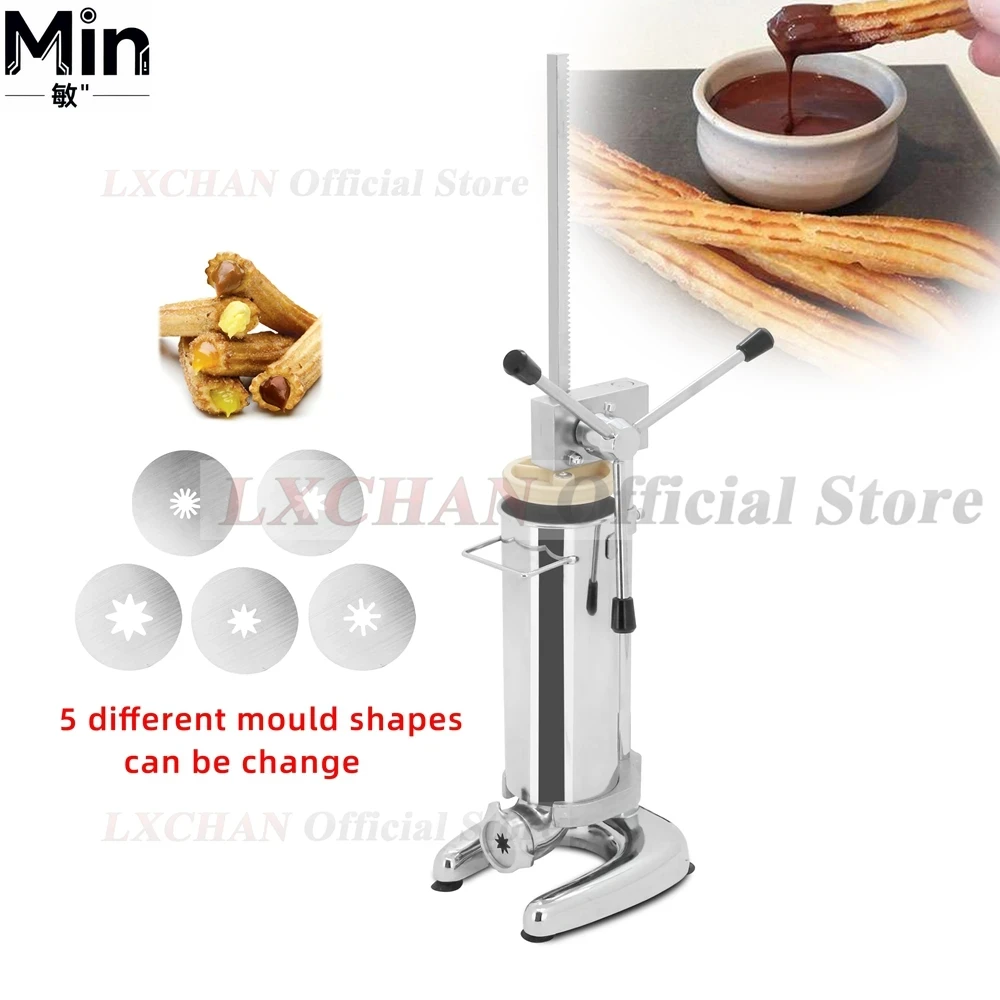 HomeWise 2L 3L Kleine Handmati - Churros Extruder Machine Manual recensie en prijs