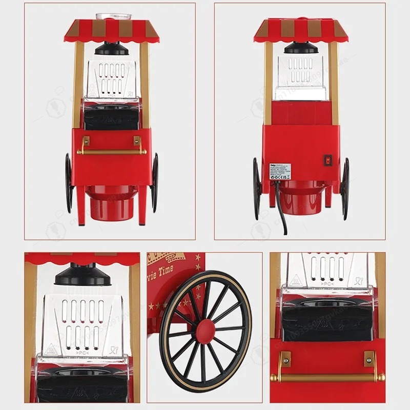 Popcornmachine in vintage stij - Popcorn Machine Cart Vintage Style recensie en prijs