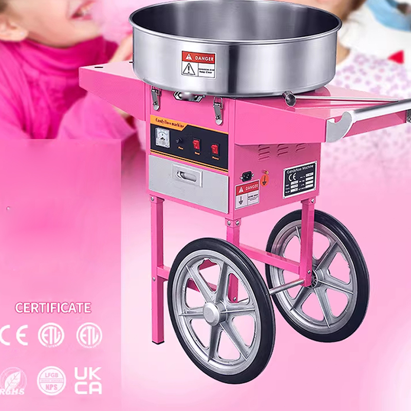 Elektrische suikerspinmachine  - Commercial Cotton Candy Machine Cart recensie en prijs