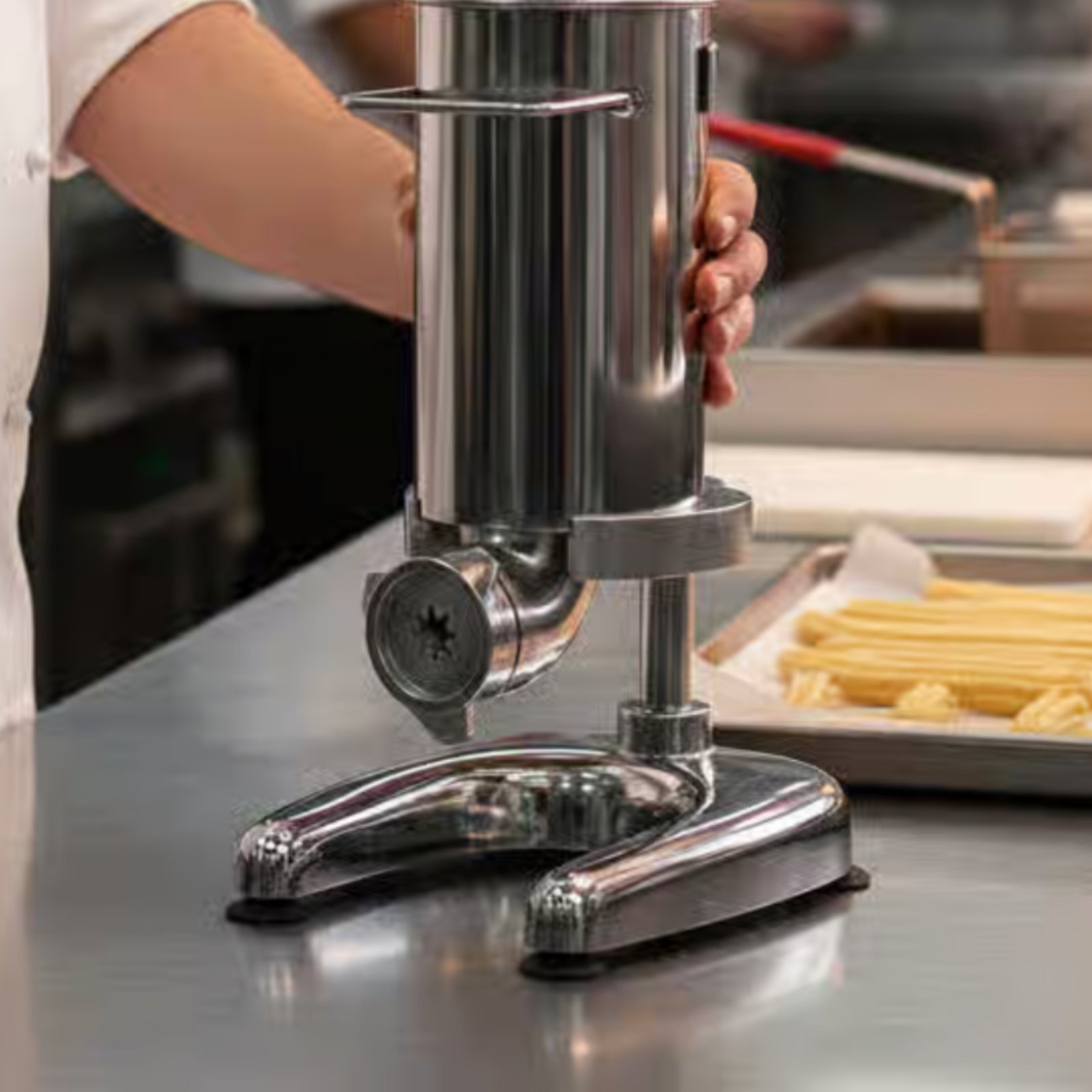 Churros-extruder, makkelijk te - Churros Extruder Machine Manual recensie en prijs