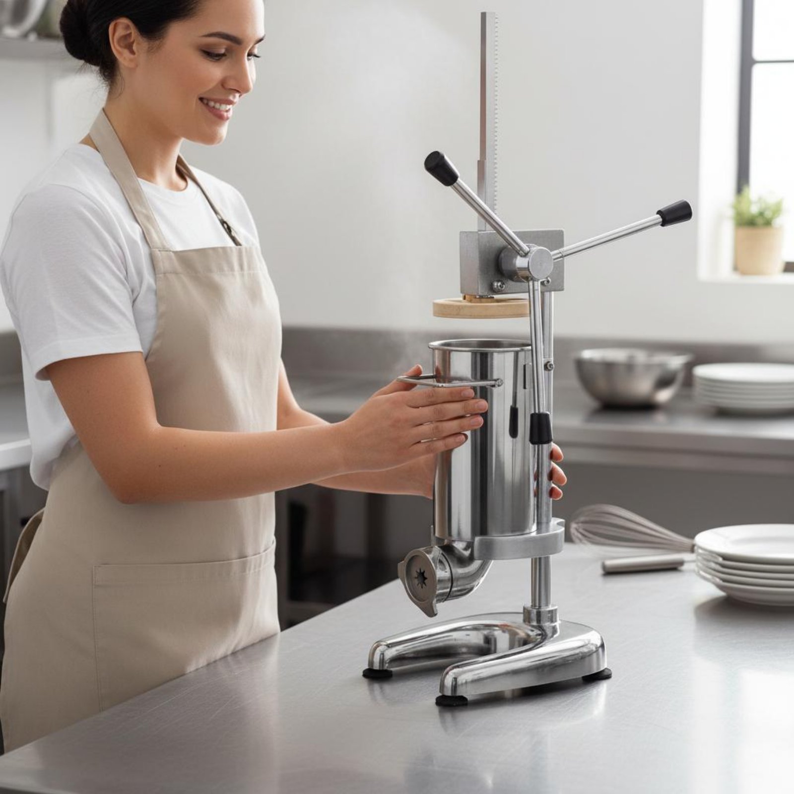 Churros-extruder, makkelijk te - Churros Extruder Machine Manual recensie en prijs